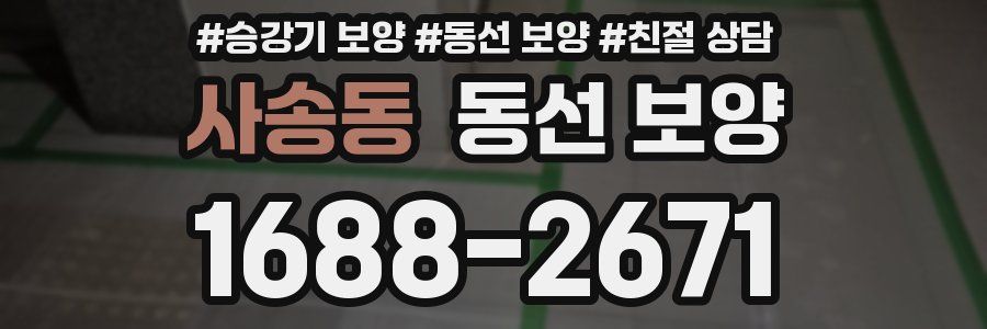 사송동 동선 보양