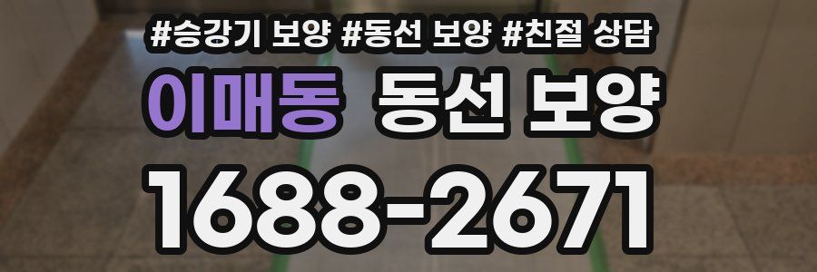이매동 동선 보양