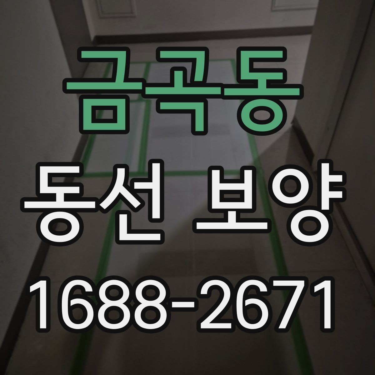금곡동 동선 보양 작업 전 꼭 확인할 점