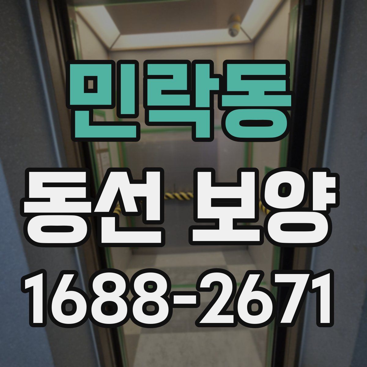 민락동 동선 보양
