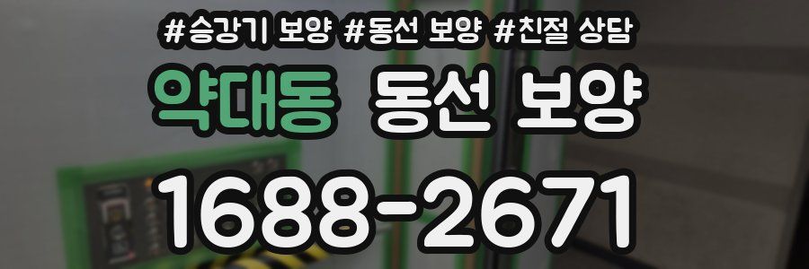 약대동 동선 보양