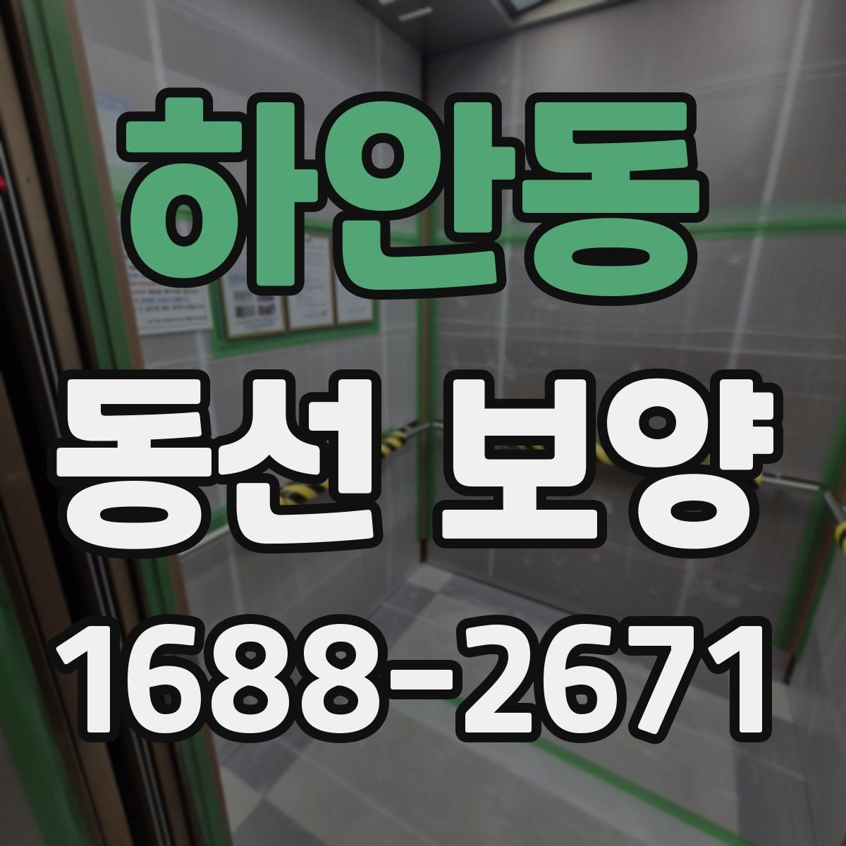 하안동 동선 보양 시공 전 확인할 점
