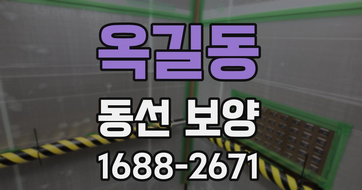 옥길동 동선 보양