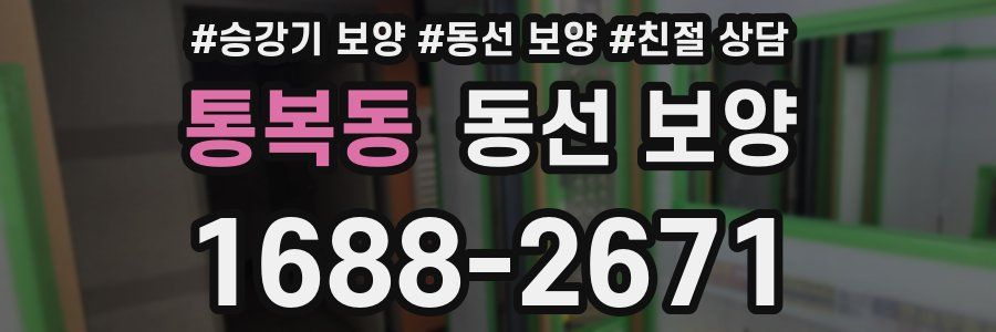 통복동 동선 보양