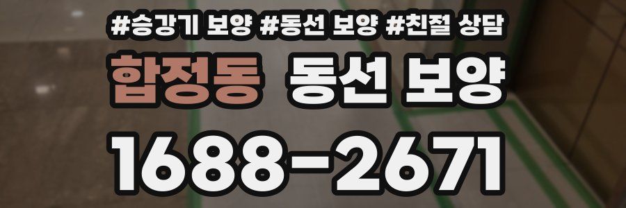 합정동 동선 보양