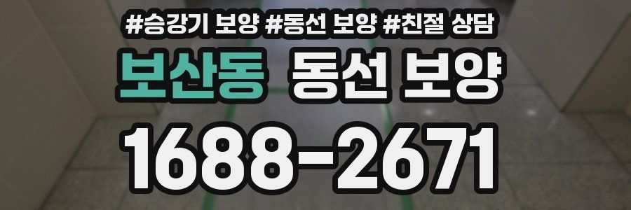 보산동 동선 보양