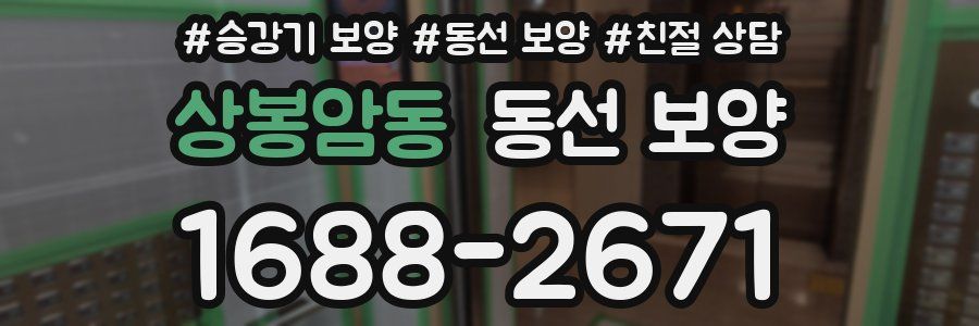 상봉암동 동선 보양