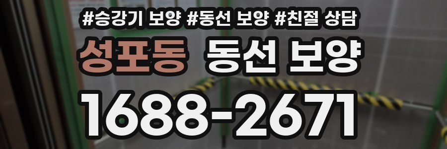 성포동 동선 보양