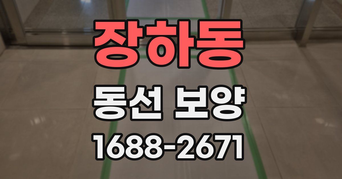 장하동 동선 보양