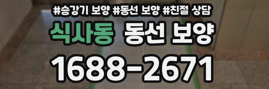 식사동 동선 보양