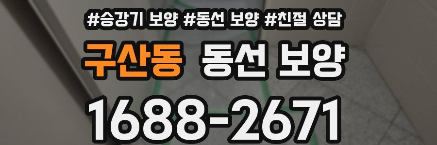 구산동 동선 보양