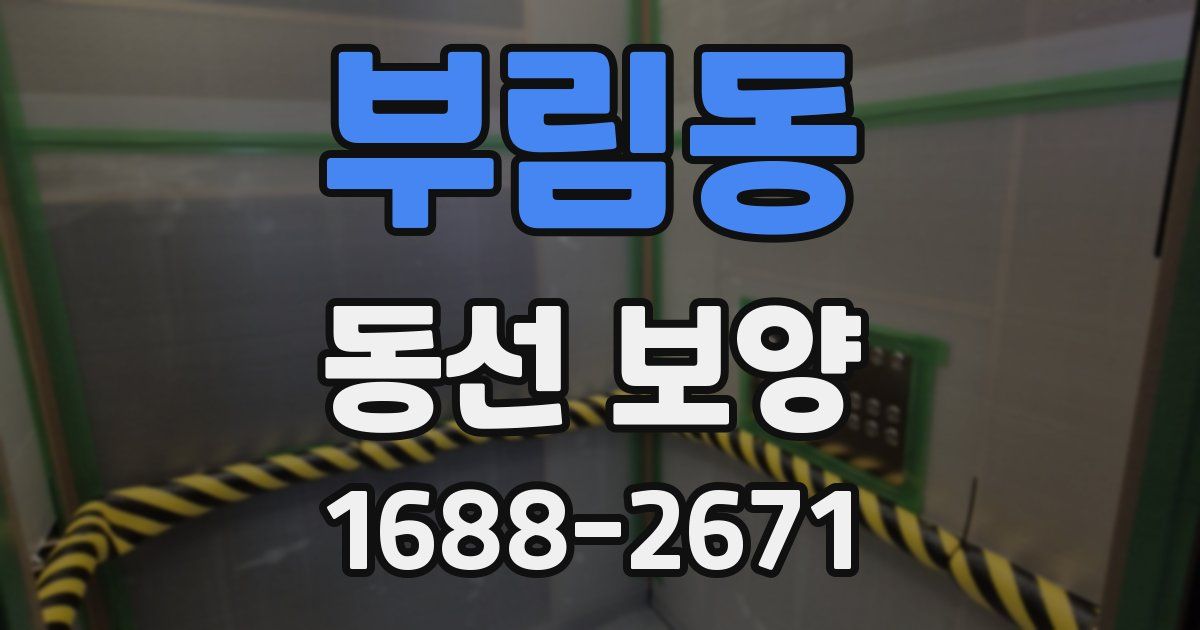 부림동 동선 보양