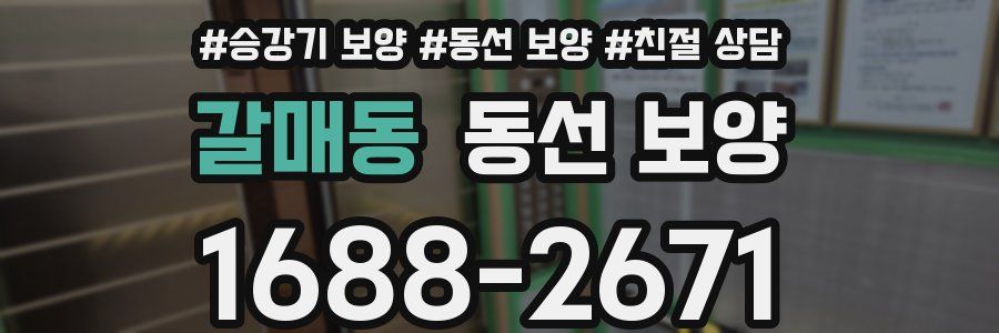 갈매동 동선 보양