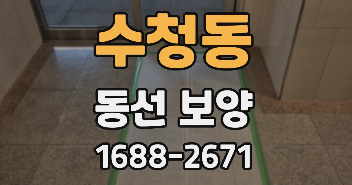 수청동 동선 보양