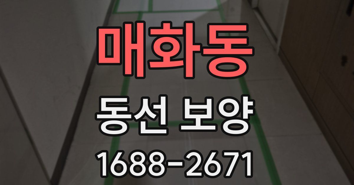 매화동 동선 보양