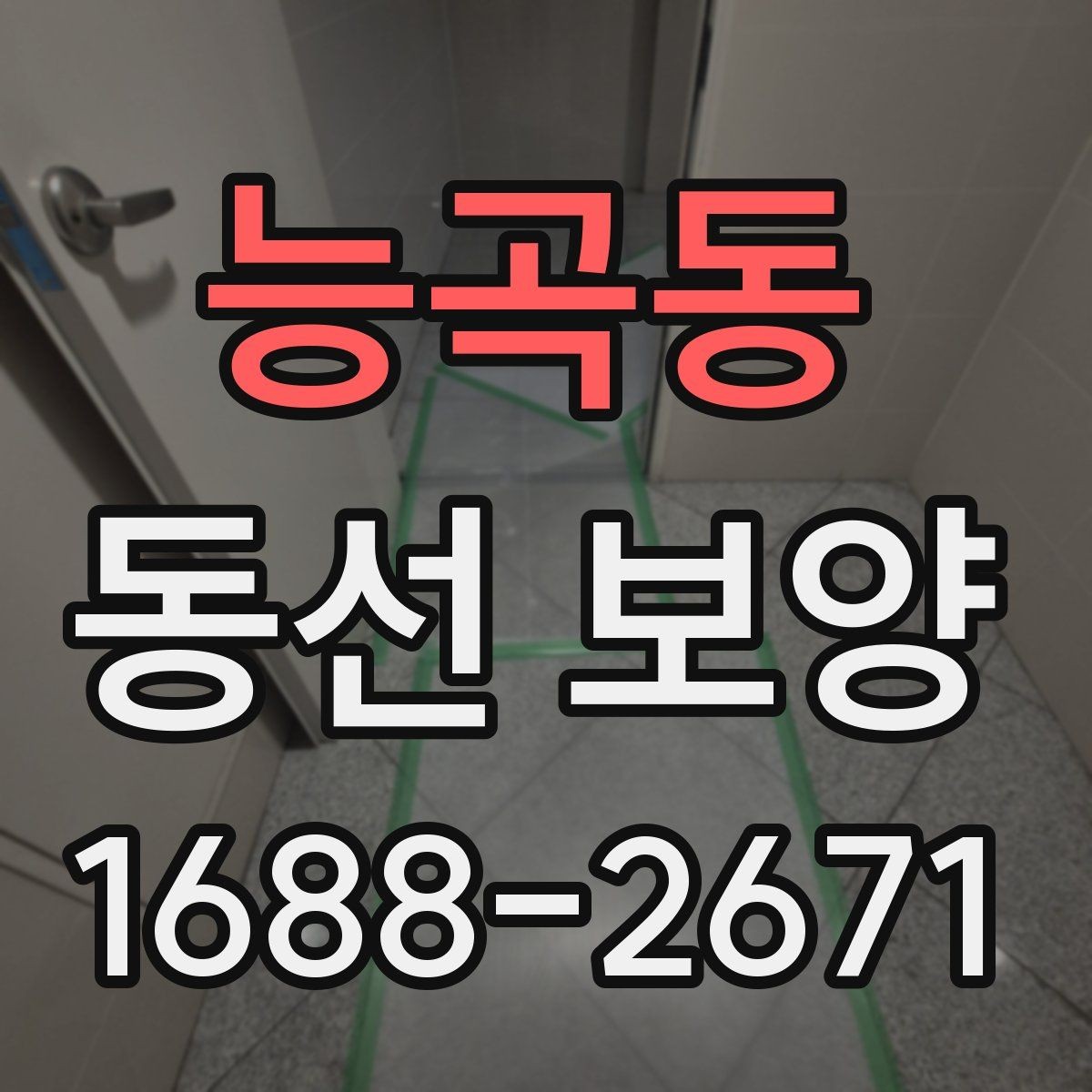 능곡동 동선 보양 계획 세울 때 고려할 조건