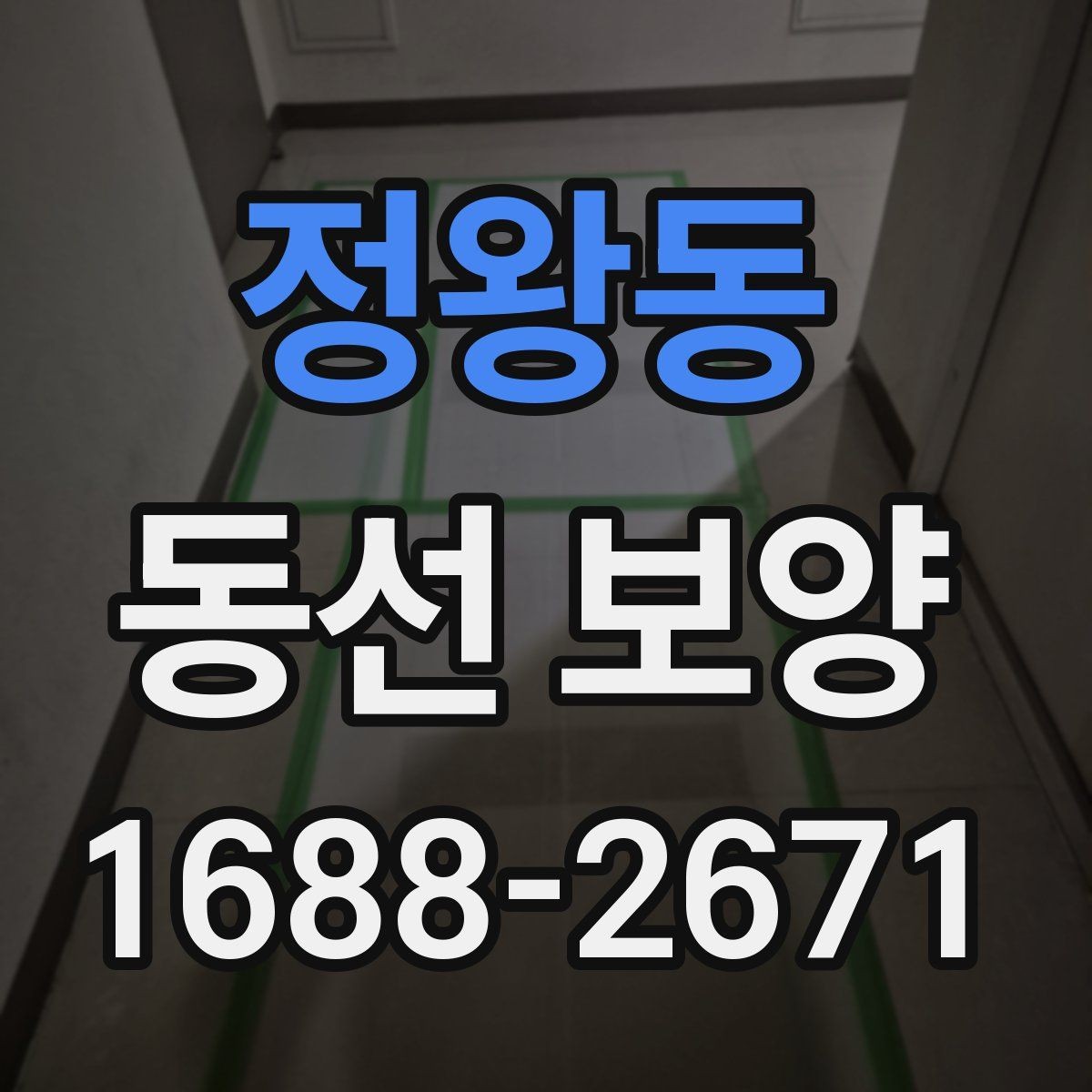 정왕동 동선 보양 시공을 맡기기 전 비교 포인트