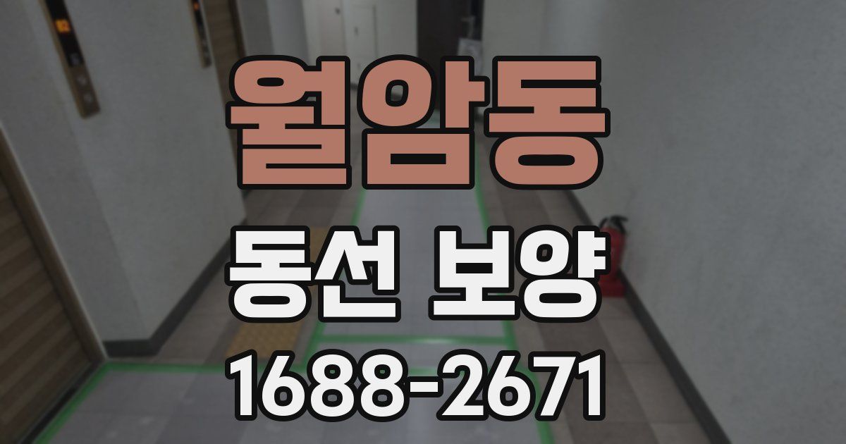 월암동 동선 보양