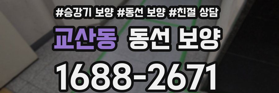 교산동 동선 보양