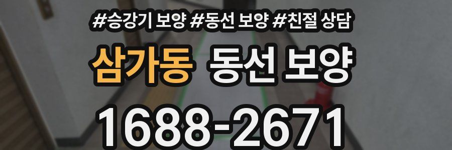 삼가동 동선 보양