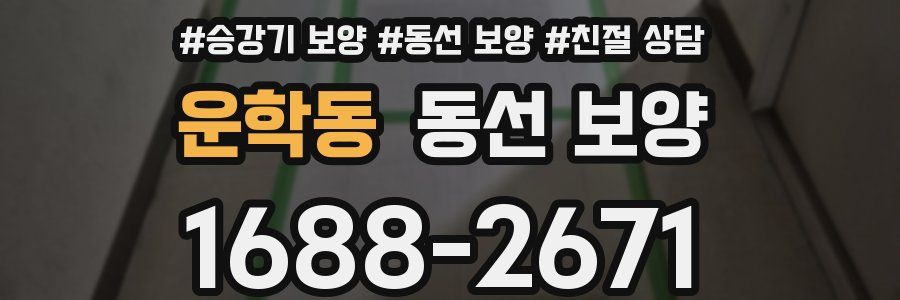 운학동 동선 보양