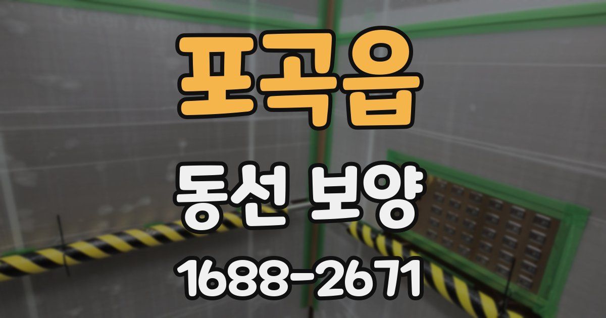 포곡읍 동선 보양