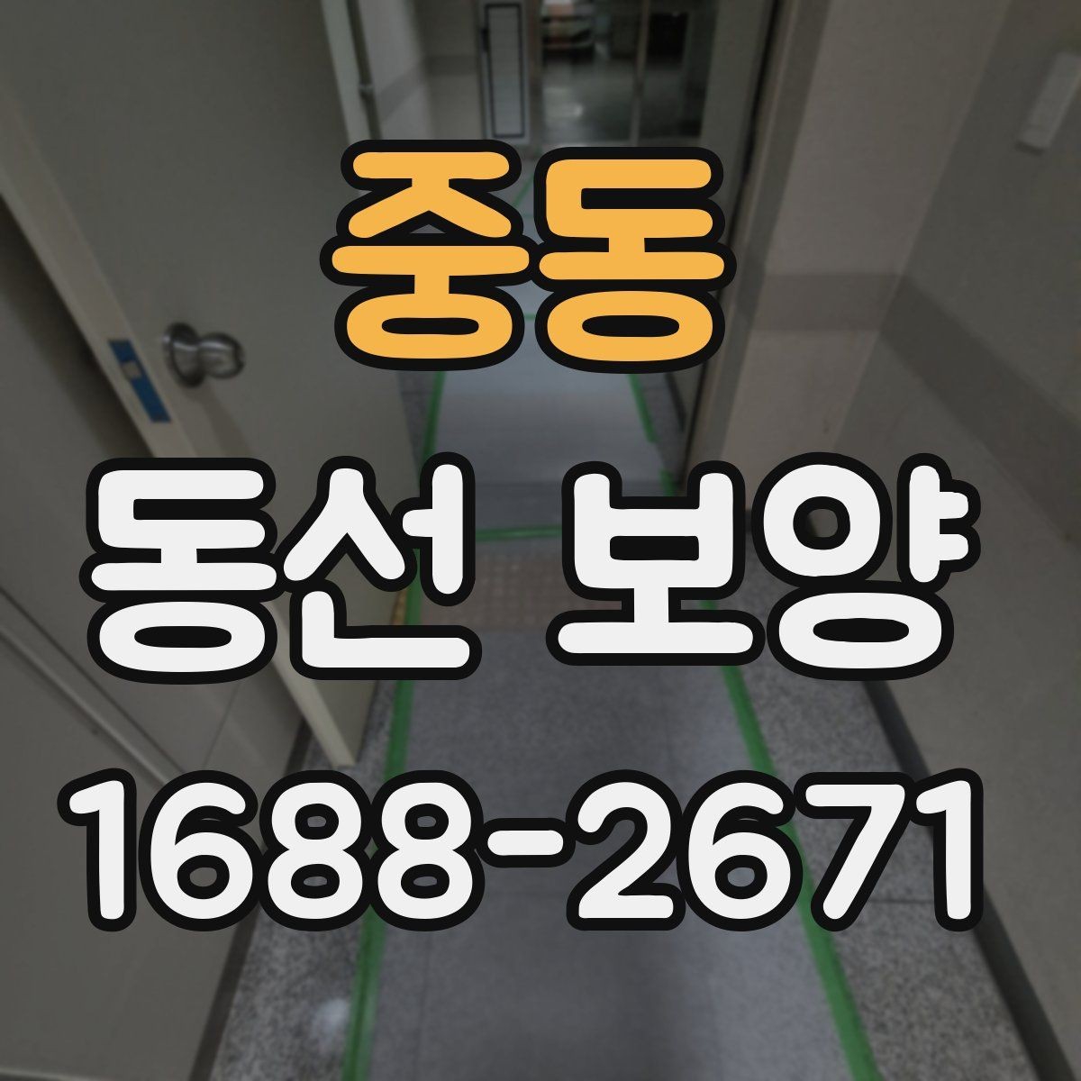 중동 동선 보양 적용 범위를 정하는 실무 기준