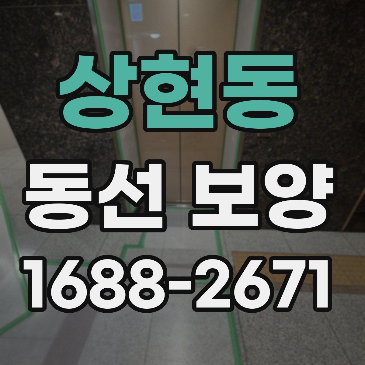 상현동 동선 보양 계획을 세울 때 빠뜨리기 쉬운 부분