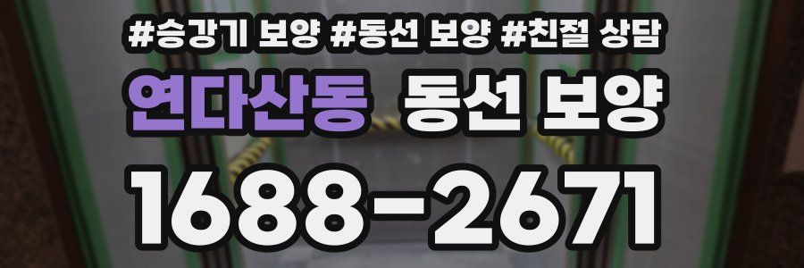 연다산동 동선 보양