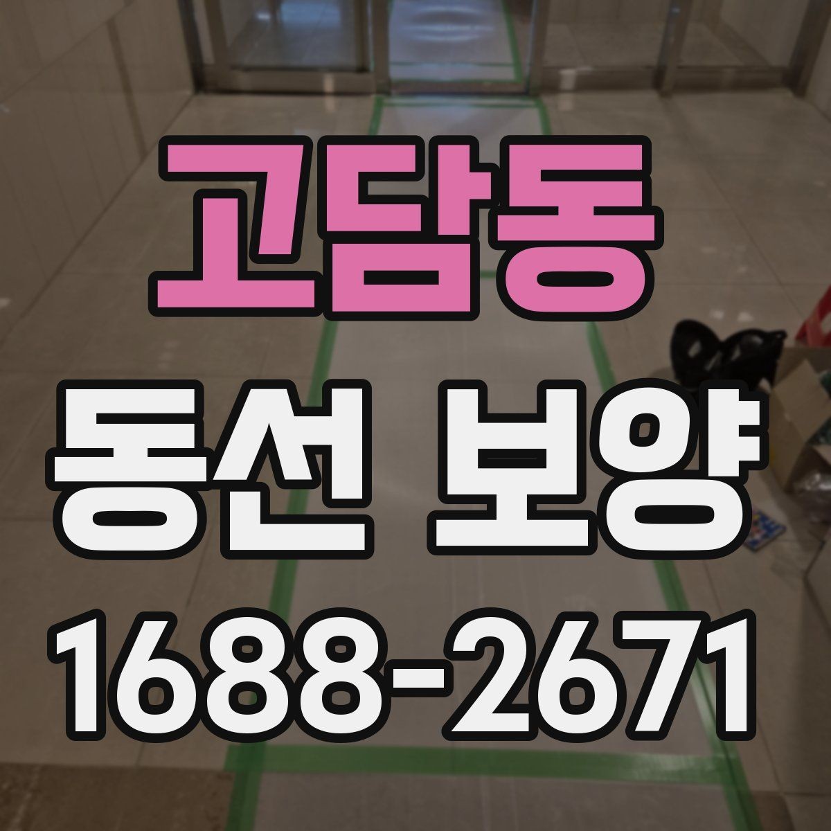 고담동 동선 보양 비용과 범위는 어떻게 달라질까