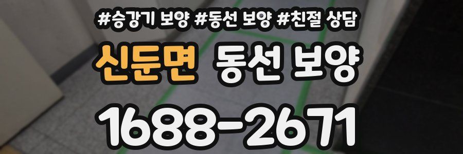신둔면 동선 보양