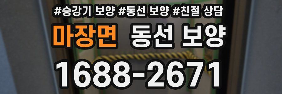 마장면 동선 보양