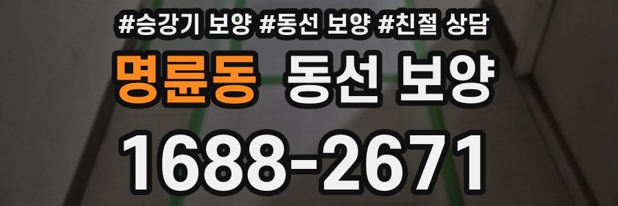 명륜동 동선 보양