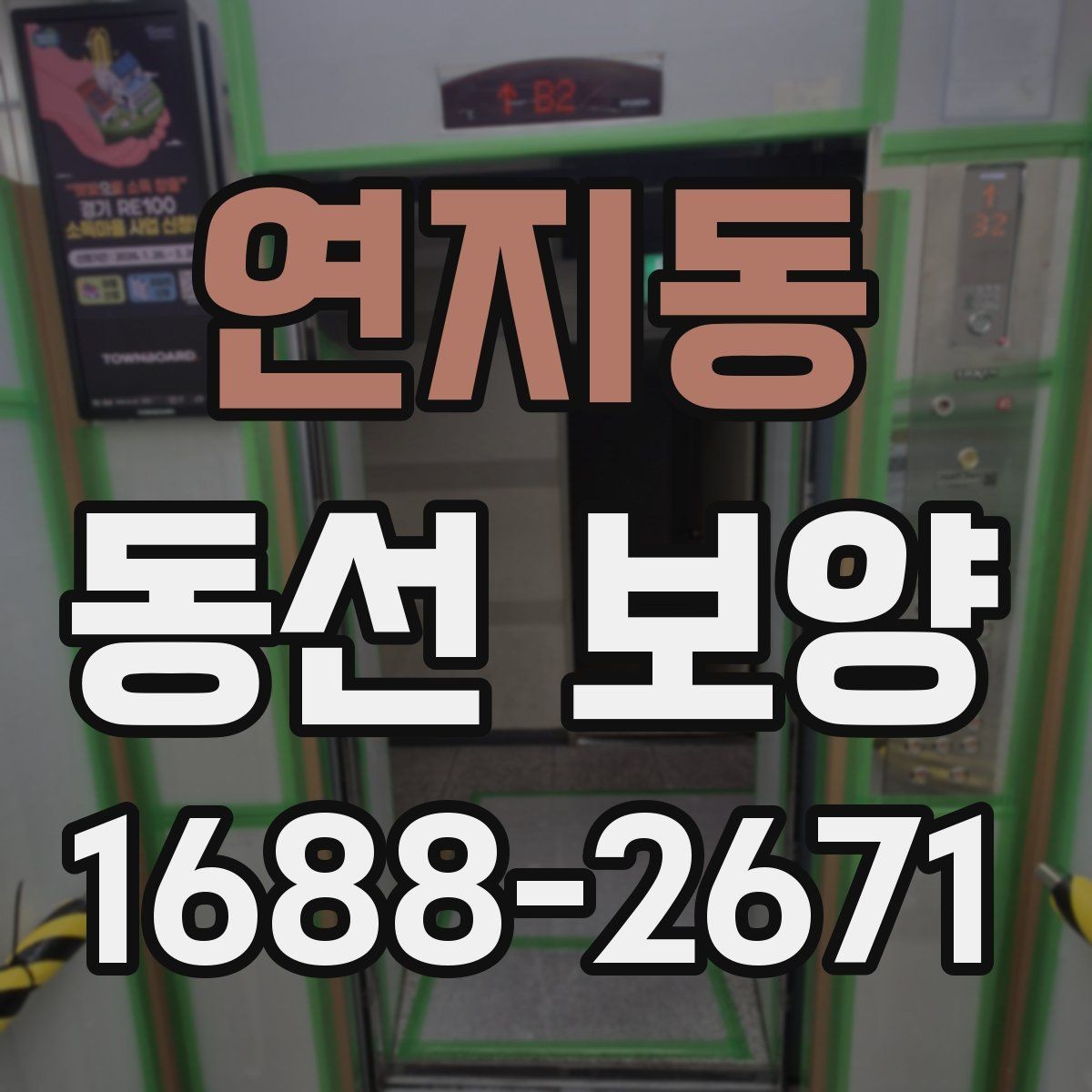 연지동 동선 보양 작업 전후 비교로 보는 변화