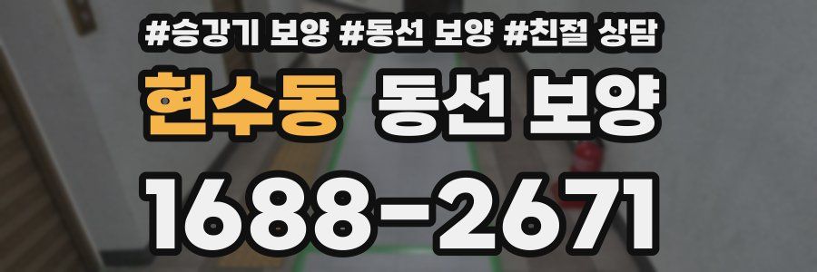 현수동 동선 보양