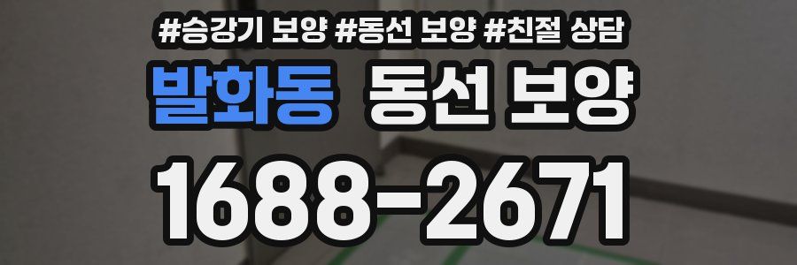 발화동 동선 보양