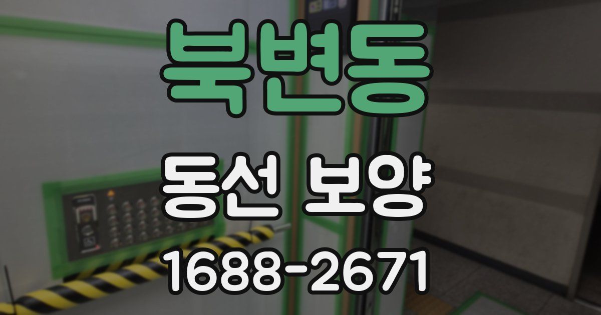 북변동 동선 보양