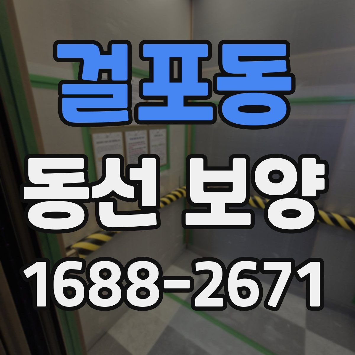 걸포동 동선 보양 시공을 준비하는 기본 절차