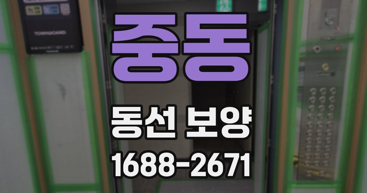 중동 동선 보양