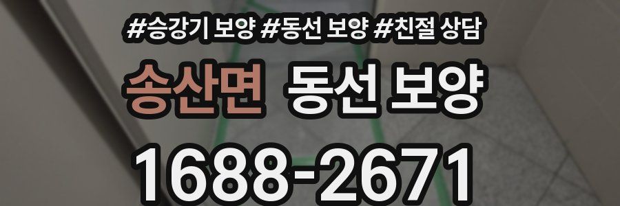 송산면 동선 보양