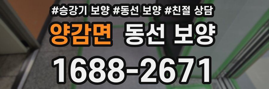 양감면 동선 보양