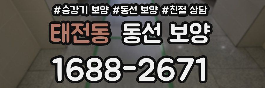 태전동 동선 보양
