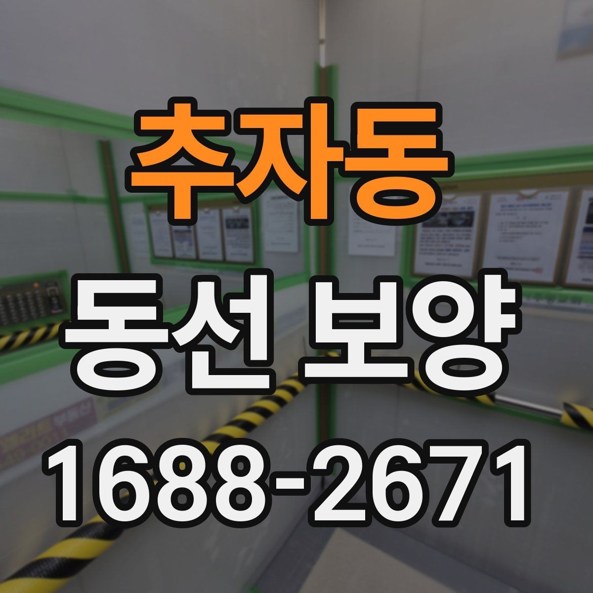 추자동 동선 보양 계획 수립부터 마감까지의 흐름
