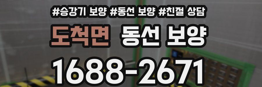 도척면 동선 보양