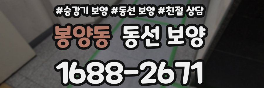 봉양동 동선 보양