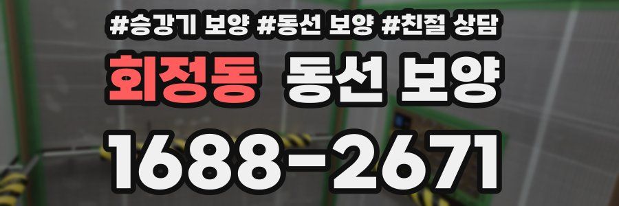 회정동 동선 보양