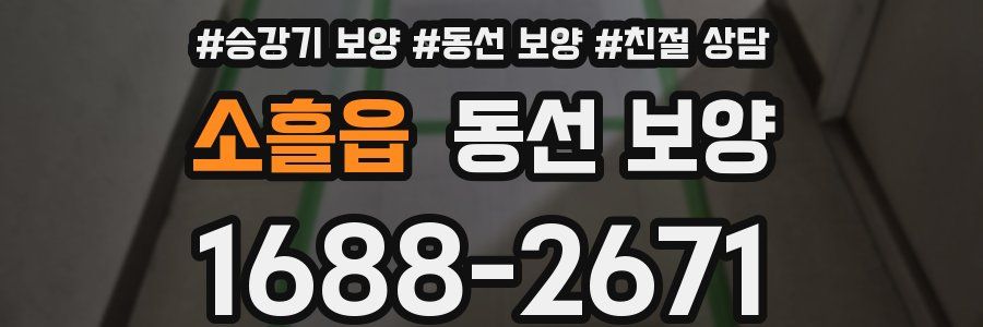 소흘읍 동선 보양