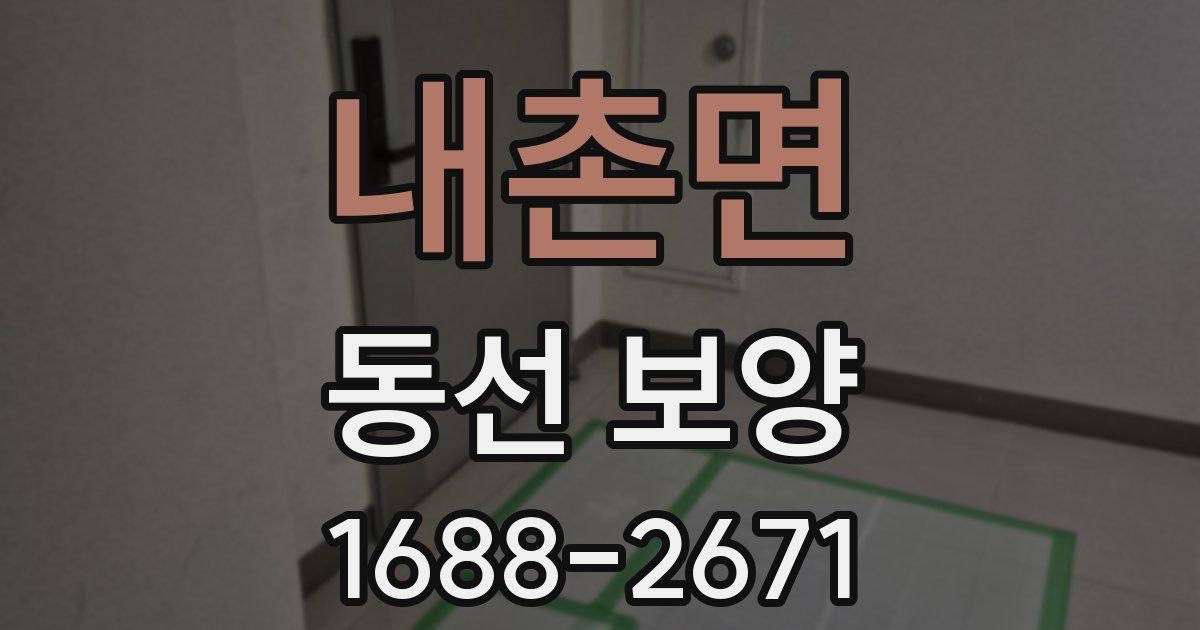 내촌면 동선 보양