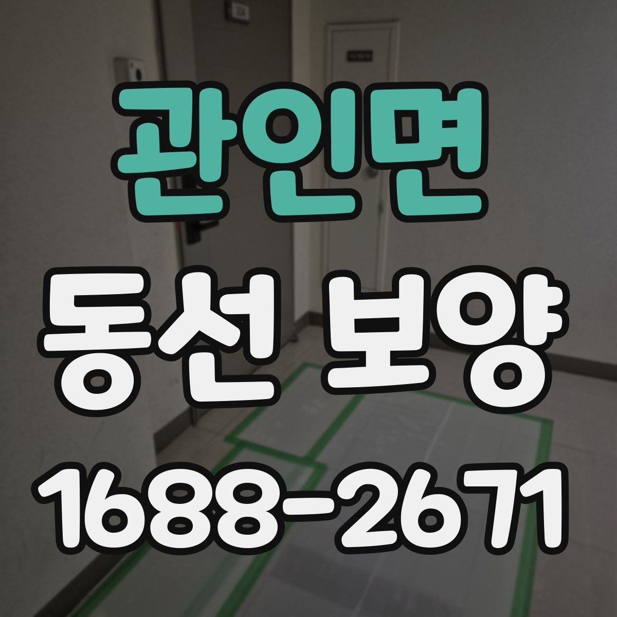 관인면 동선 보양 실무에서 자주 확인하는 기준