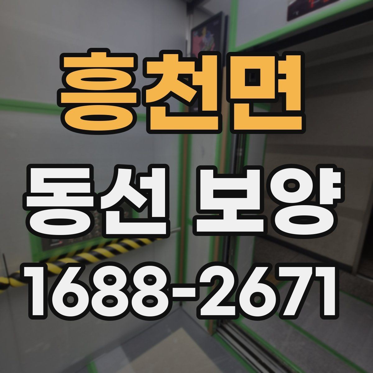흥천면 동선 보양 시공 전 현장 상태 점검하기